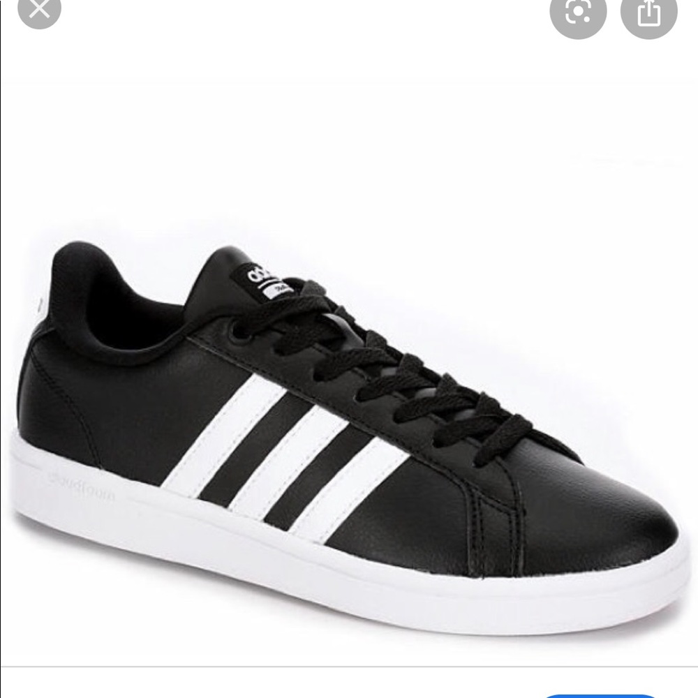 New Adidas Cloudfoam Black and White